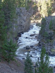 Cascades downstream from Firehole Falls (7)