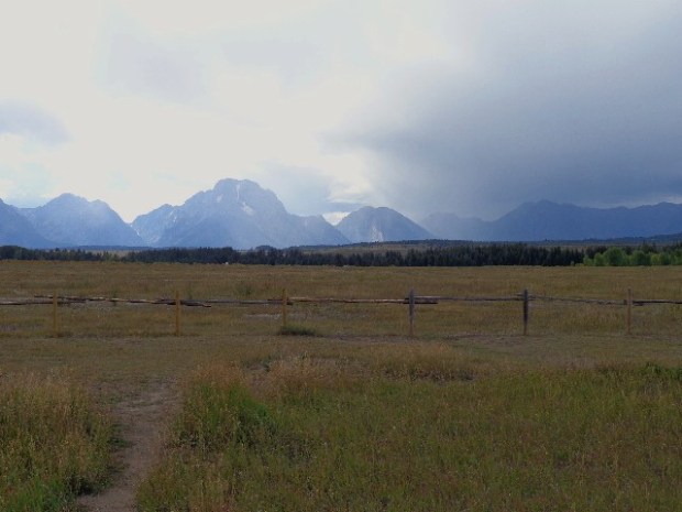 Elk Ranch Flats Turnout, in the rain (3)