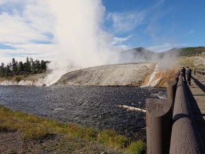 Firehole River at Midway Geyser Basin